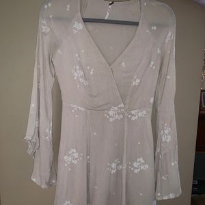 FREE PEOPLE Jasmine Embroidered Mini Dress sz2